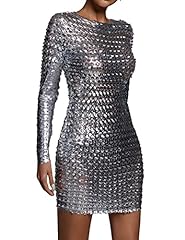 Sexy silver dress for sale  Delivered anywhere in USA 