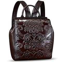 Genuine leather backpack for sale  Delivered anywhere in UK