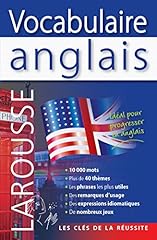 Larousse vocabulaire anglais d'occasion  Livré partout en France