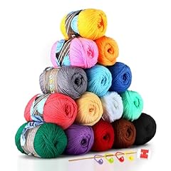 Lihao skeins acrylic for sale  Delivered anywhere in USA 
