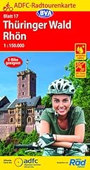 Adfc radtourenkarte thüringer gebraucht kaufen  Wird an jeden Ort in Deutschland