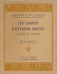 Laques extrême orient d'occasion  Livré partout en France