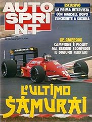 Autosprint novembre 1987 usato  Spedito ovunque in Italia 