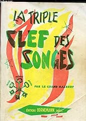 Triple clef songes d'occasion  Livré partout en France
