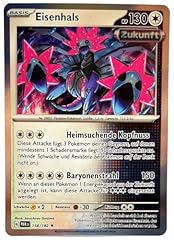 Pokémon karte eisenhals gebraucht kaufen  Wird an jeden Ort in Deutschland