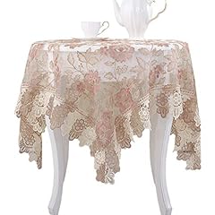 Lace polyester tablecloth for sale  Delivered anywhere in USA 