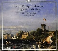 Telemann kapitänsmusik 1744. d'occasion  Livré partout en France