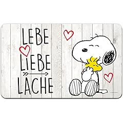 Snoopy brettchen lebe gebraucht kaufen  Wird an jeden Ort in Deutschland