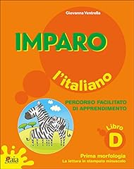 Imparo l'italiano. Libro D. Per la Scuola elementare usato  Spedito ovunque in Italia 