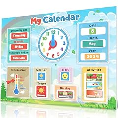 Magnetic kids calendar for sale  Delivered anywhere in USA 