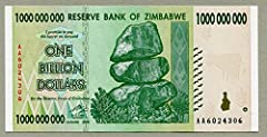 Zimbabwe billion dollar for sale  Delivered anywhere in UK