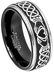 Mens celtic claddagh for sale  Delivered anywhere in USA 