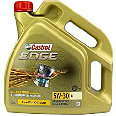 Castrol EDGE 5W-30 LL Engine Oil 4L, used for sale  Delivered anywhere in UK