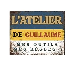 Plaque emaillée atelier d'occasion  Livré partout en France