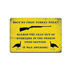 Tin signs hunting for sale  Delivered anywhere in USA 