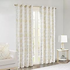 Gold white curtains for sale  Delivered anywhere in USA 