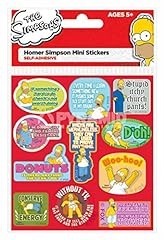 Simpsons homer sticker usato  Spedito ovunque in Italia 