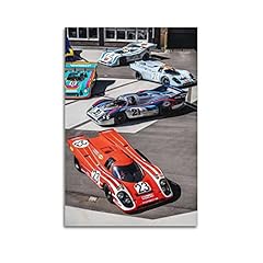 Supercar poster porsche usato  Spedito ovunque in Italia 