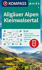 Kompass wanderkarte allgäuer gebraucht kaufen  Wird an jeden Ort in Deutschland