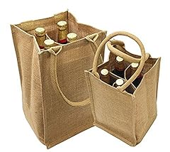 Jute burlap bottle for sale  Delivered anywhere in USA 