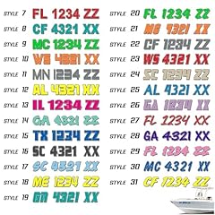 Boat registration numbers for sale  Delivered anywhere in USA 