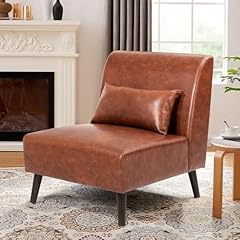 Leather accent chair for sale  Delivered anywhere in UK