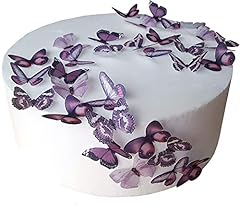Papillons prédécoupés mauve d'occasion  Livré partout en France