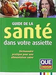 Guide santé assiette d'occasion  Livré partout en France