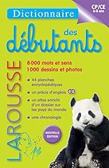 Dictionnaire larousse débutan d'occasion  Livré partout en France