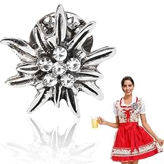 Lonzikp broche edelweiss d'occasion  Livré partout en France