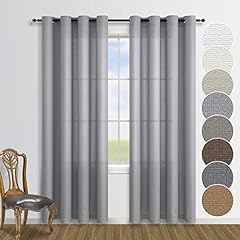 Koufall grey curtains for sale  Delivered anywhere in USA 