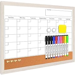 Monthly whiteboard calendar for sale  Delivered anywhere in USA 
