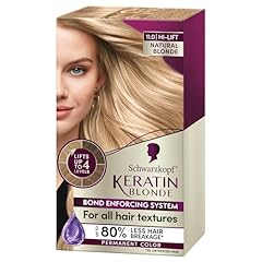 Schwarzkopf keratin blonde for sale  Delivered anywhere in USA 