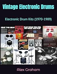 Vintage electronic drums usato  Spedito ovunque in Italia 