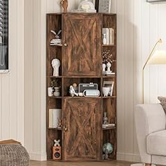 Farmhouse corner cabinet for sale  Delivered anywhere in USA 