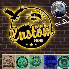 Metal logo sign for sale  Delivered anywhere in USA 