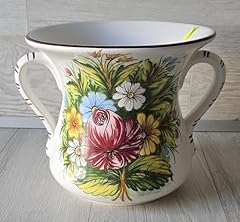 Hand painted ceramic usato  Spedito ovunque in Italia 