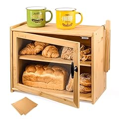 Bamboo bread box for sale  Delivered anywhere in UK