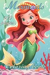 Mermaids coloring book d'occasion  Livré partout en France
