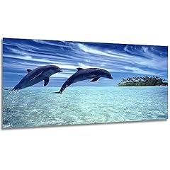 Blue dolphin canvas for sale  Delivered anywhere in USA 