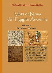 Mots noms egypte usato  Spedito ovunque in Italia 
