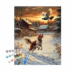 Hunting dog paint for sale  Delivered anywhere in USA 