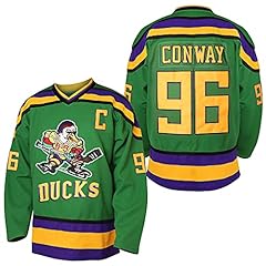 Mighty Ducks Jersey #96 Charlie Conway #99 Adam Banks for sale  Delivered anywhere in USA 
