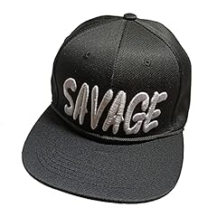 Savage embroidered black for sale  Delivered anywhere in USA 