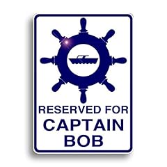 Captain sign aluminum for sale  Delivered anywhere in USA 