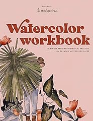 Watercolor Workbook: 30-Minute Beginner Botanical Projects on Premium Watercolor Paper for sale  Delivered anywhere in Canada