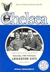 Chelsea leicester city for sale  Delivered anywhere in UK