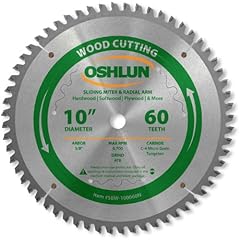 Oshlun SBW-100060N 10-Inch 60 Tooth Negative Hook Finishing for sale  Delivered anywhere in Canada