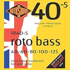 Rotosound rb40 nickel for sale  Delivered anywhere in UK