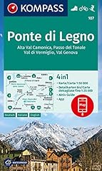 Carta escursionistica 107. usato  Spedito ovunque in Italia 